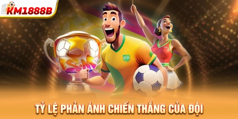 Tỷ lệ phản ánh chiến thắng của đội